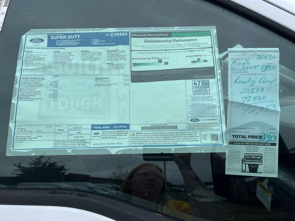 2025 Ford F-350SD XL W/ CRYSTEEL DUMP BODY DRW