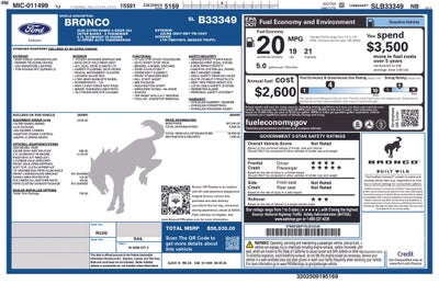 2025 Ford Bronco Outer Banks COASTAL ACCESSORY PACKAGE!