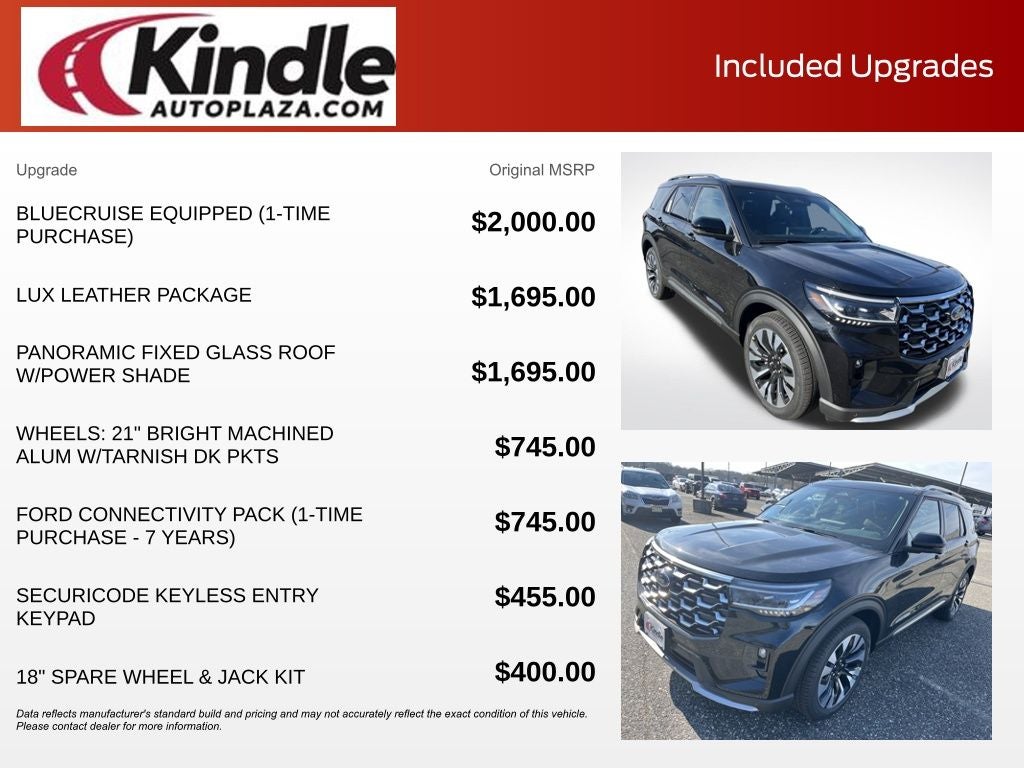 2026 Ford Explorer Platinum