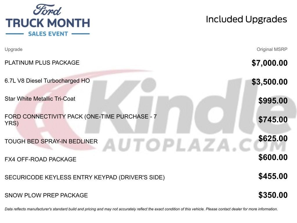 2026 Ford F-450SD Platinum DRW