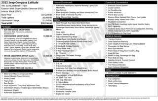2022 Jeep Compass Latitude