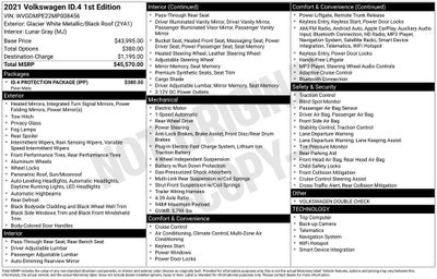 2021 Volkswagen ID.4 1st Edition